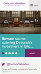 Mobile Screenshot of deborahmeaden.com